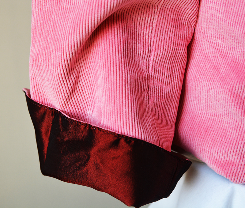 Carnet de Soie - Veste en soie  et velours pour femme - Photo 3